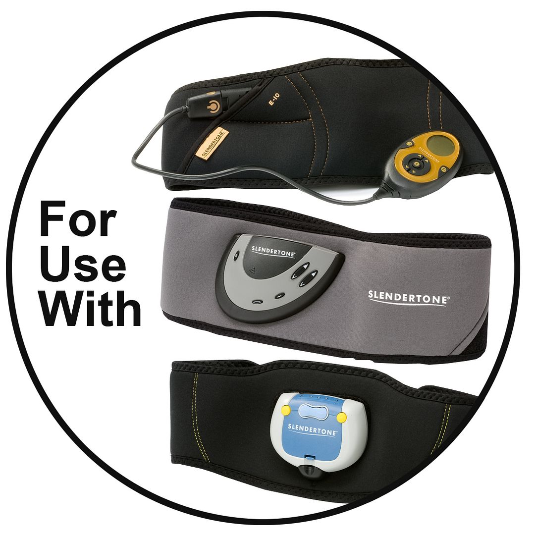 Slendertone Replacement Gel Pads for All Slendertone Ab Belts 6 Sets